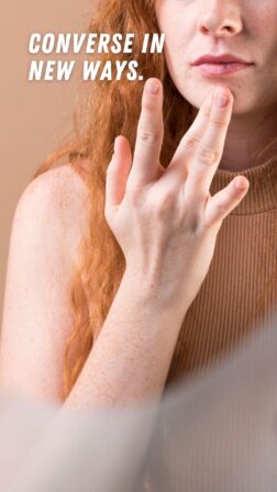 Interested in learning American Sign Language? Want to communicate and engage with the Deaf community? Roughly 11 million Americans are estimated to be deaf or hard of hearing. Come to Juice House’s Sign Language Blend and learn a non-verbal language that hundreds of thousands of people use to communicate.
